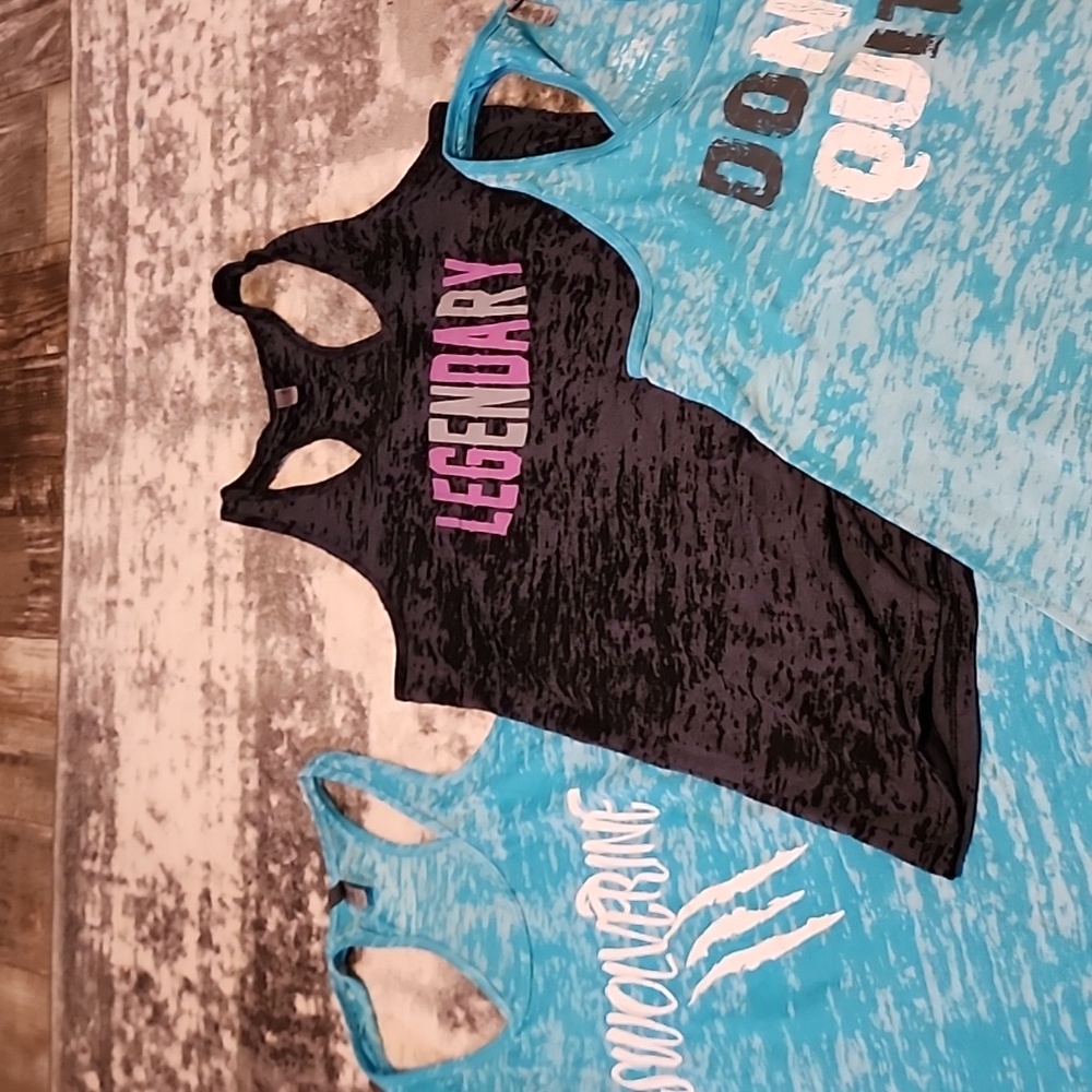 3 Next Level Apparel Racerback Tanks